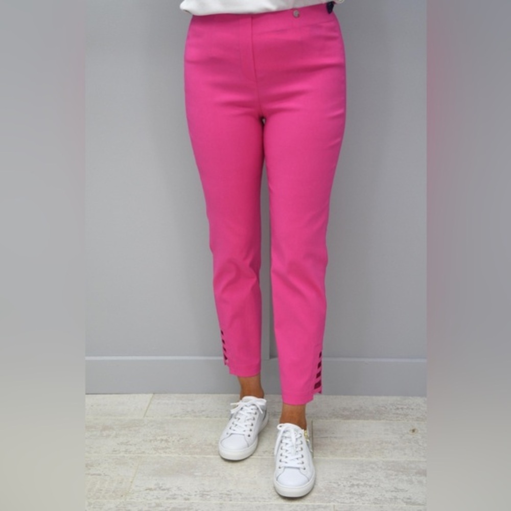 Robell Fuchsia Ankle Pants